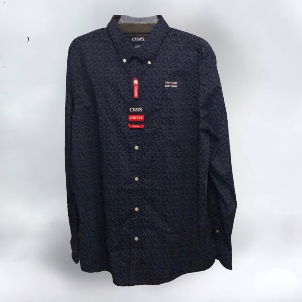 🎉HP🎉 NWT Men’s Chaps Button Down Shirt